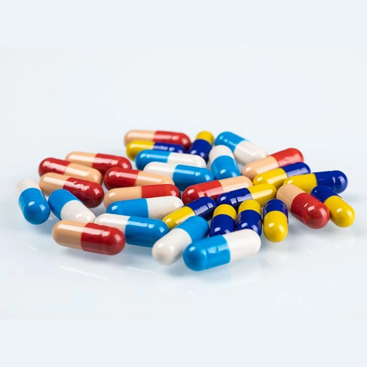 Empty Colored Capsule