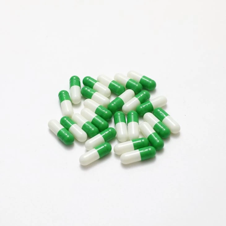 Green And White Capsule